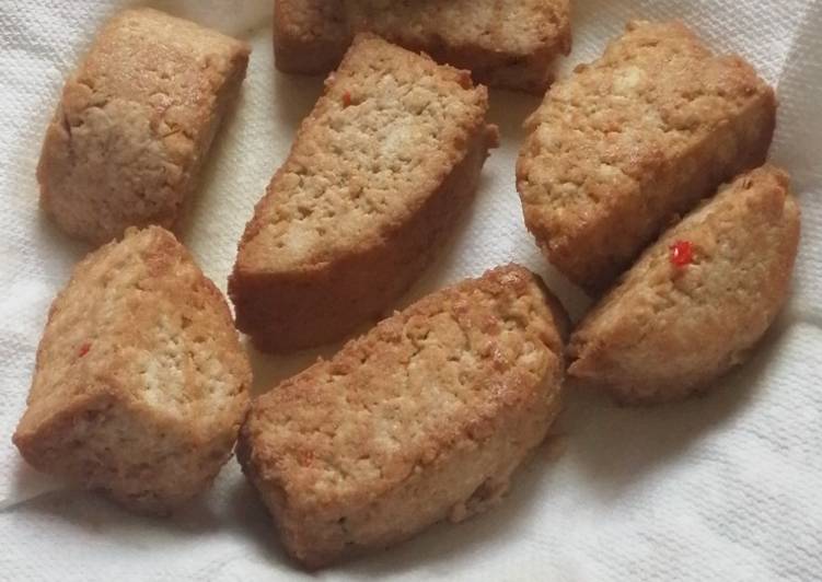 Steps to Prepare Homemade Awara (fried tofu)