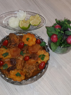 عکسی از دستور تاس کباب