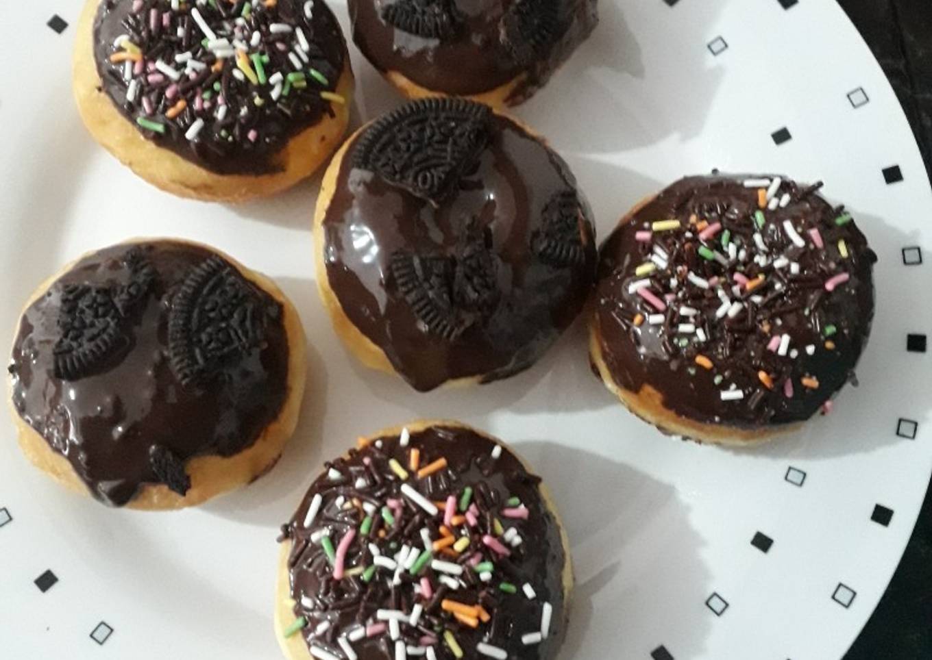 Donat empuk white rings tanpa mixer tanpa emosi jiwa 😌
