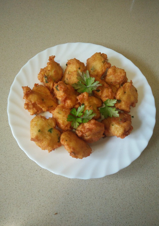 Una foto de Buñuelos de merluza