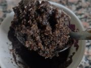 Una foto de mug cake de oreo