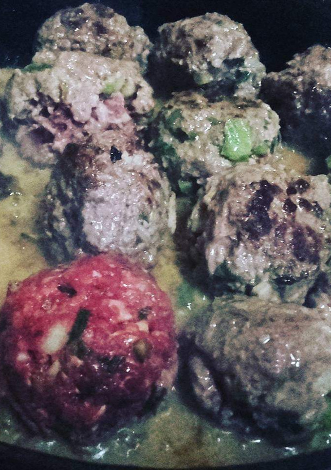 Una foto de Albóndigas