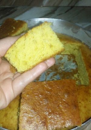 صورة لوصفة كيكه اقتصاديه وهشه جداً