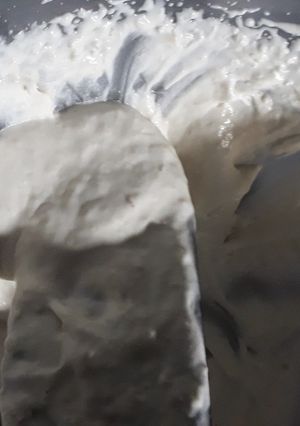 Una foto de Crema con banana