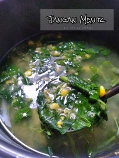 Foto resep Jangan Menir (Sayur Bayam Kampung)