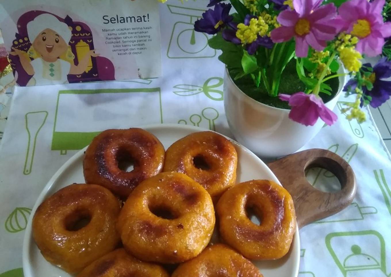 Kue Keria (Donat Ubi)