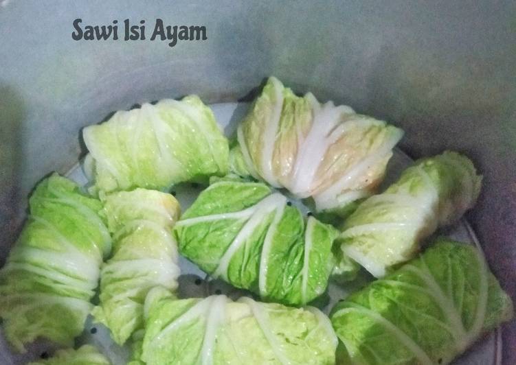 Resep masakan Sawi isi ayam | Resep Membuat Sawi isi ayam Yang Bisa Manjain Lidah