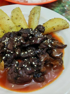 Foto resep Beef steak slice lada hitam