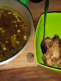 Foto resep Soto ayam bumbu instan