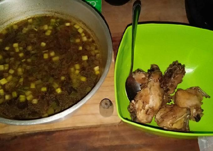 Soto ayam bumbu instan