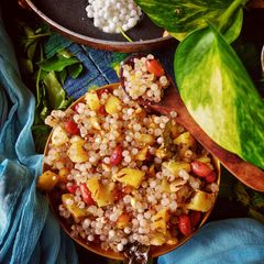 A picture of Sabudana khichadi Savoury Tapioca Pearls Stir Fry.