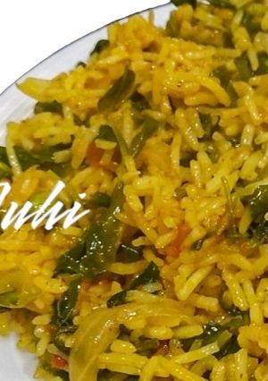 A picture of Methi Pulav.