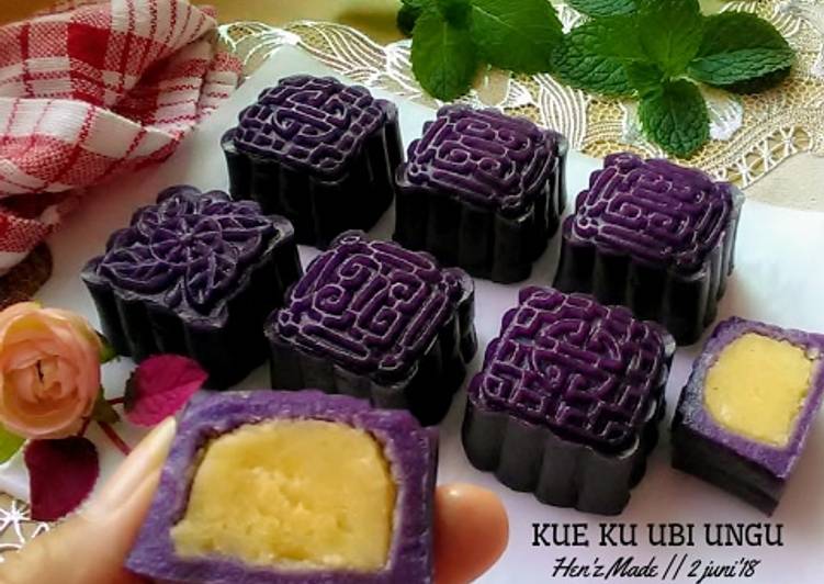 Resep Kue Ku Ubi Ungu Enak dan Antiribet