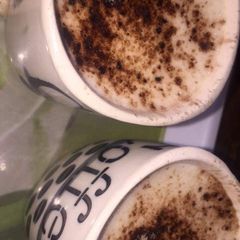 A picture of Hot coffee.