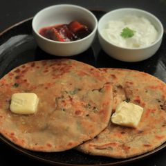 Aloo Paratha A picture of Aloo Paratha.