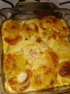 Una foto de Papas 🥔 gratinadas
