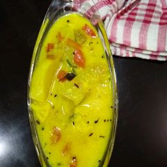 Ambila vegetable Kadhi A picture of Ambila vegetable Kadhi.