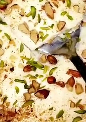 صورة لوصفة قشطليه أو ليالي لبنان