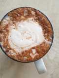 Cocoa cinnamon latte