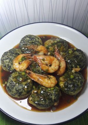 Foto resep Tahu bayam