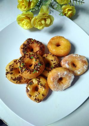 Foto resep Donat tepung enak sederhana dan irit😋😋