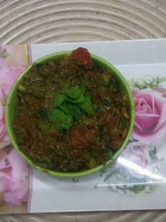 A picture of Hare chane ka choko.
