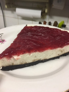 Una foto de Cheesecake de galletas oreo