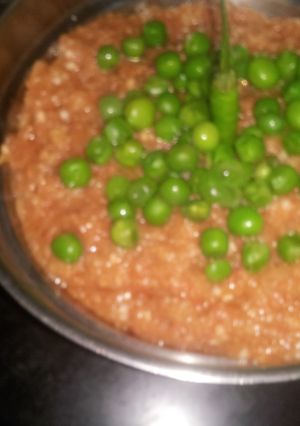 A picture of Baingan bartha.