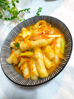 韓式泡菜炒年糕 的食譜成品照片