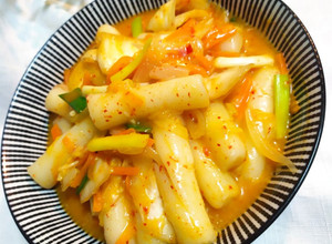 韓式泡菜炒年糕 的食譜成品照片