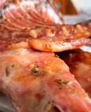 Lechazo en barbacoa