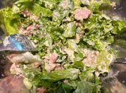Una foto di insalata di tonno