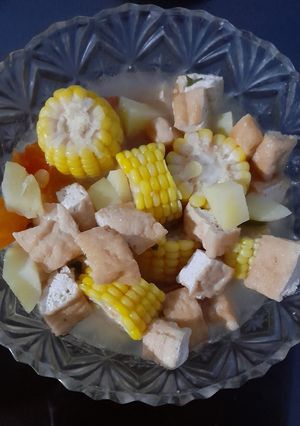 Foto resep Tumis jagung, tahu dan kentang