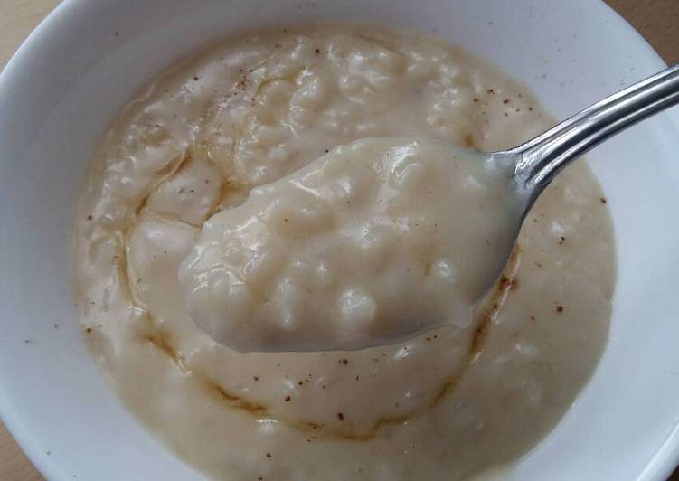 Recipe of Homemade Vickys Golden Syrup Rice Pudding, GF DF EF SF NF