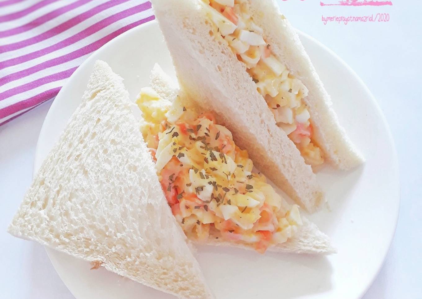 Crab & Egg Sandwich