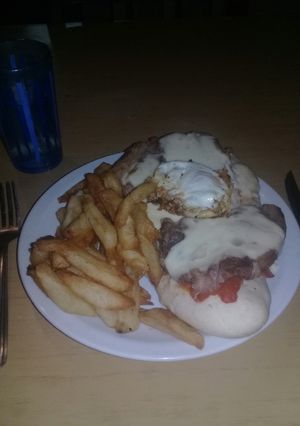 Una foto de Bife a la Pizza