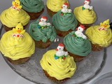 Frosting πασχαλινό 🐣🐓 για cupcakes 🧁