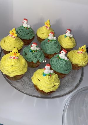 Φωτογραφία της συνταγής Frosting πασχαλινό 🐣🐓 για cupcakes 🧁