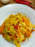 Kubis goreng kunyit