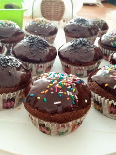Φωτογραφία της συνταγής Σοκολατένια muffins 🧁