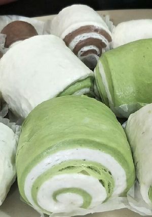 Hình của món Bánh bao cuộn.