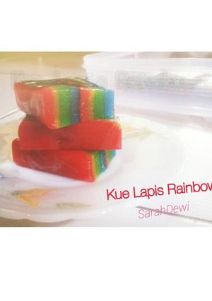Foto resep Kue Lapis Rainbow