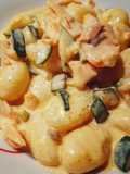 Gnocchi Zucchine e Salmone