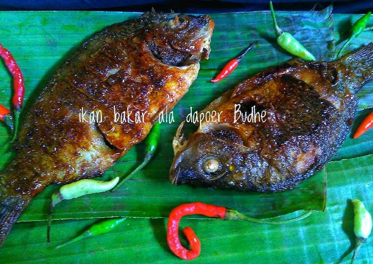 Ikan bakar simpel lezatos