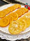 Naranjas confitadas al aroma de azahar