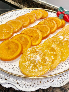 Una foto de Naranjas confitadas al aroma de azahar