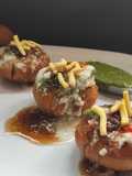 Mini kachori chat bites