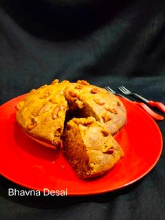 એપલ આટા કેક.(Apple Aata Cake Recipe in Gujarati.) રેસીપી મુખ્ય ફોટો