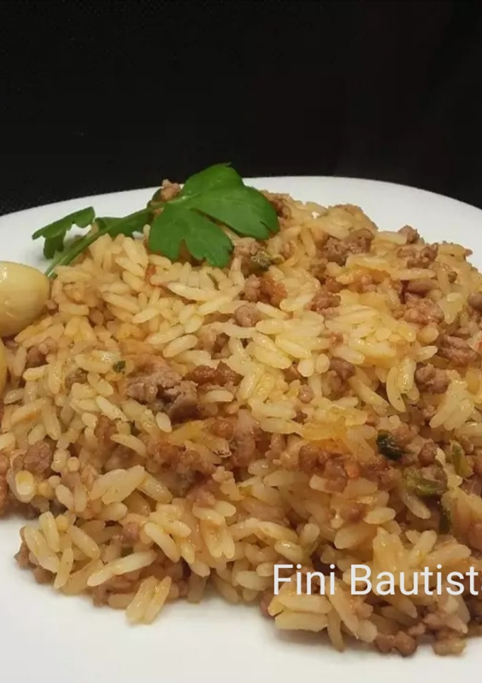 Una foto de Arroz novia