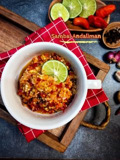 Foto resep Sambal Andaliman khas Sumatera Utara
